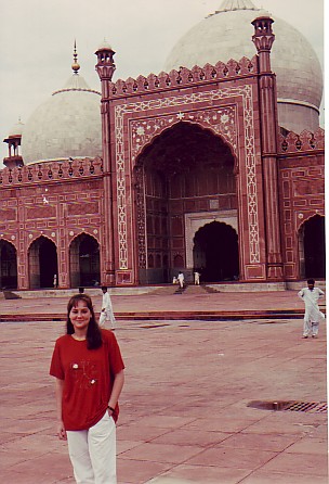 Mezquita de Badshami. Lahore (31.7.1994)